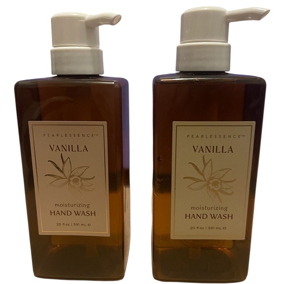 Pearlessence Vanilla Moisturizing Hand Wash | 2 Pack | 20 oz Each | Softening - Picture 1 of 1